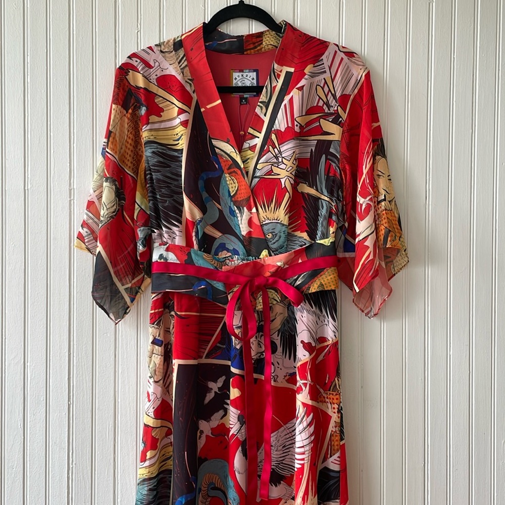 MUKZIN MANGA DRESS (red)